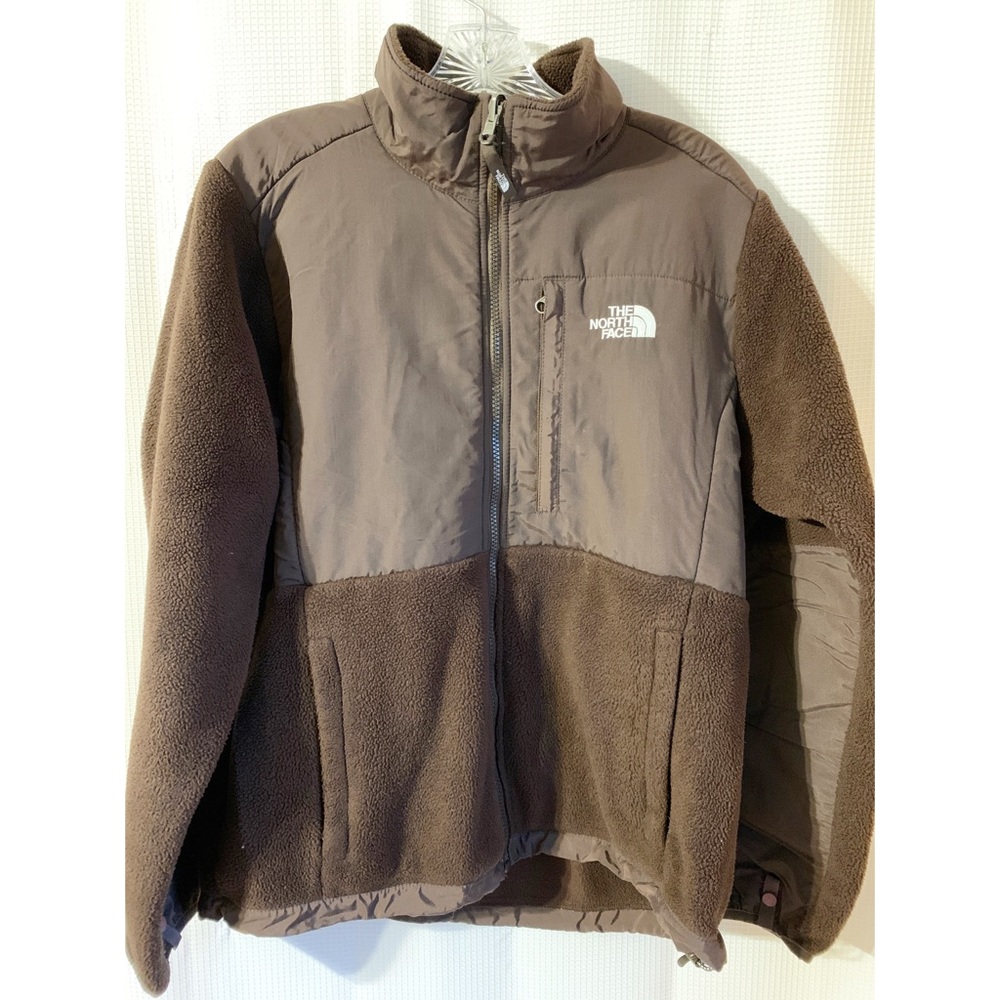 North Face Brown Denali Fleece Jacket. Large.